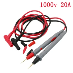 1 Pair 20A 1000V Probe Test Leads Pin for Digital Multimeter