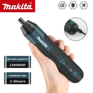Makita Cordless Electric Screwdriver 1300mah Rechargeable Adjustment Power Drill