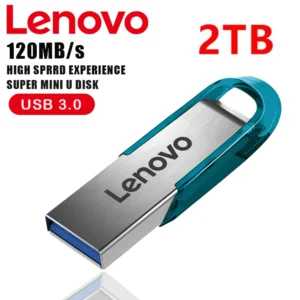 Lenovo Flash Drives 2TB Usb 3.0 Mini High Speed Metal Pendrive