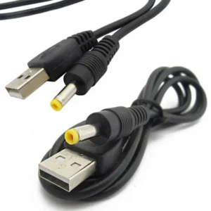 1pcs 80cm 5V USB To DC Power Charging Cable Charge Cord