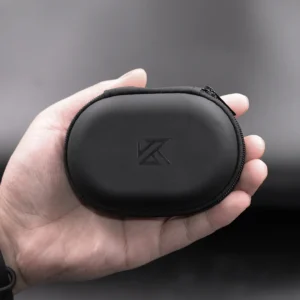 Portable KZ Earphones Case Oval Storage Bag Headphones